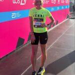 Jenni Falconer Instagram - What a day. 😍 London Marathon day is my favourite day of the year. Even today, when I had an issue with my toes, I still smiled I would say around 90% of the way round. (My toes cut open and were bleeding from mile 9-they really hurt). It may have prevented me getting the time I’d hoped but I was only 30 minutes behind with my walk/run combo. So I am super delighted with the end result. Thank you to everyone that called my name and cheered me on….you made a difference. The crowds get better and better every single year. Today was also a perfect marathon day-not too hot, blue skies, the sun was shining. ☀️ I couldn’t fault anything apart from perhaps sadly my trainers needed to be bigger. I will not make that mistake again. Well done to everyone who took on the 26.2 mile run and congratulations if you also crossed that finish line. What a special club that was today. I am incredibly proud to have been a part of it. Thank you @londonmarathon for putting on such an immense event. Now who’s going in the ballot for next year? 💙 #londonmarathon #marathon2024 #london