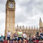 Jenni Falconer Instagram - What a day. 🏃🏼💙 🇬🇧 #londonmarathonday @londonmarathon #themall #buckinghampalace #london #runlondon #runpod @runpodrunclub