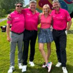 Jenni Falconer Instagram – What an incredible day we had, with brilliant people, raising money for a wonderful cause. 🤩 ⛳️ 🏌️‍♀️ @hambofoundation  @tindallgolf @cureparkinsons 

Thank you Mike and Zara for the invite, and congratulations to the whole team for organizing yet another super slick event. Everyone always has such a great day and when the sun shines, it makes it even better. Thanks Autumn too for top arranging and can’t wait to do it all again next year. 

If you love golf and haven’t played at @thebelfryhotelandresort, add it to the list. I love it there. Thank you to everyone at the Belfry for, as always, making it such an enjoyable visit. I’ll be back for another round soon. 💙 ⛳️ 

I’ve played golf for a few years now and love it more and more all the time. If you haven’t tried it, I urge you to head to a driving range or a Top Golf and give it a shot. What’s the worst that can happen? You might love it too. 🤩

#golf #lovegolf #miketindall