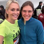Jenni Falconer Instagram - R U N P O D x JASMINE PARIS 💙🏃🏼‍♀️ Jasmin Paris is the first female runner to complete one of the world’s toughest annual races - The Barkley Marathon. Taking place at ‘Frozen Head State Park’ in Tennessee, USA, the incredible 100-mile race involves five loops of 20 miles, with 60,000 ft of ascents and descents - which is double the height of Mount Everest from sea level. Pushing through brambles and other forest obstacles, Jasmin was 1 of only 20 people to complete the race, which started with the blow of a conch shell and the light of a cigarette... With 99 seconds to spare from the 60hr cut-off... she did it. And now she’s on RunPod to tell the tale... 🙌🏻 Listen now to #RunPod wherever you get your podcasts. Or tap the link in my bio. 💙 Happy running. #runpodrunclub @runpodrunclub @the.green.runners #jasminparis