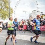 Jenni Falconer Instagram - What a day. 🏃🏼💙 🇬🇧 #londonmarathonday @londonmarathon #themall #buckinghampalace #london #runlondon #runpod @runpodrunclub