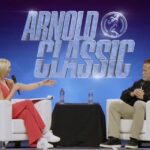 Jenni Falconer Instagram - A R N O L D 💪🏻 Had the great pleasure of interviewing @schwarzenegger today at the @arnoldexpouk. He has achieved so much success so far in his 76 years. I mean, 5 Mr Universe titles, 7 Mr Olympia titles, one of the biggest movie stars on the planet, a former California governor, and now a wellness guru and inspiring motivational speaker…. Yup he’s done alright. 😜 #arnoldschwarzenegger #arnoldsportsfestival