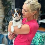 Jenni Falconer Instagram - It’s National Pet Day and so this is just a little appreciation post for our little four legged friend who we couldn’t love any more. 💖 #millie #pugalier #milliebobbyboo #nationalpetday
