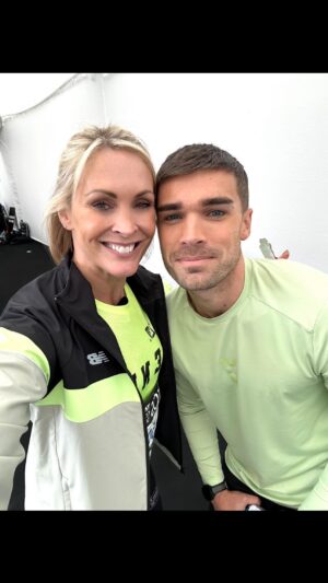 Jenni Falconer Instagram - R U N P O D  x  JOSH CUTHBERT 🏃🏼‍♀️🏃🏼

Fresh from running 26.2 miles round the capital at the London Marathon, @joshcuthbert joins me on RunPod for the big race debrief. 

We share the highs, lows, the aches, the pains and the emotional rollercoaster of being a part of such an iconic event. 💙

50,000 runners took to the streets on Sunday April 21st and many of them were fundraising for a cause close to their heart. Josh was one of them. In this episode, Josh shares his reason to run for The Samaritans. 

It’s heartbreaking to learn that someone you know has been struggling without you even realising and it shows that you never really know what demons others are battling, even if things look rosy on the outside. 
*Trigger warning, this episode contains content about suicide. 

Thank you Josh for sharing this important message. 
Also huge congratulations on your achievement on Sunday, and for raising so much awareness for such an important cause. 

Whatever you’re going through, if you need to reach out to talk to someone, you can call The Samaritans any time, from any phone for FREE. They won’t judge. They won’t tell you what to do. But they will listen. 
📞 Call 116 123. 

You can download #RunPod wherever you get your podcasts. 💙

#runpod #runpodrunclub #londonmarathon #samaritans