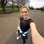 Jenni Falconer Instagram - 4 weeks to go….. #londonmarathon 🏃🏼‍♀️ 🏃🏼 🏃‍♂️ Who’s ready? Who’s getting nervous?! Almost time to start the taper…. This time round I’ve been sticking to my training plan religiously. I’ve been using the @coopahruncoach app, and it’s been brilliant. Had a little wobble 2 weeks ago when I sprained my ankle and had to take 10 days off running-that was not ideal-but thanks to help my brilliant physio, I’m back and have a final long run this week of 16 miles and then the 3 week taper will begin. I can’t believe that it’s 4 weeks today. At this time in 4 weeks, we will be running the London Marathon. So exciting. 😊🥳 There are some marathon themed episodes of RunPod coming out in the next few weeks, so if you want you can listen while training or save them to listen to on the day itself!!! Happy running. 💖 @londonmarathon #coopahruncoach #runpod #runpodrunclub