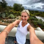 Jenni Falconer Instagram - Unexpected extra few days in Cape Town and a storm has arrived. However with less than 2 weeks till @londonmarathon I am sticking to the training plan. 🏃🏼‍♀️ Today, according to my training plan, it was a 5k with sprints at the end. I might not be back in Blighty but I’m sticking to the programme…. 👊🏻 If you’re thinking of training for a race or an event, I really recommend getting a plan all sorted in advance. I used the @coopahruncoach training app and it has honestly been brilliant. (#ad). I had 10 days in March when I had to cease all running due to an ankle niggle but otherwise I have stuck to it religiously. Even here I have managed to keep on track. It has helped me with structure to my marathon build up, stopped me over-training and has allowed me to plan my week around my running. Love it. Actually think I might feel a bit lost once the marathon is over….might have to just start training for something else. 😊 I can’t believe there is less than a fortnight to go. Anyone know what the weather is going to be like on April 21st?! 🤔 #run #runner #londonmarathon #marathontraining #loverunning #runpod #runpodrunclub @runpodrunclub #coopahruncoach #coopahrunning #capetown