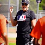 Jennie Finch Instagram - Jennie Finch began playing softball at the age of 5 and got to live out her dreams playing professionally and representing Team USA in the Olympics. Now, she is inspiring the next wave of young players while looking to pass on life lessons through the game. #WomensHistoryMonth