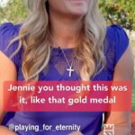 Jennie Finch Instagram - Jennie Finch shares how God gives everyone gifts and makes it clear that while gold medals are nice, Jesus Christ is the true focus and the real deal in Episode 3 on Playing For Eternity.🥇🙏🏽 You’ll hear more of Jennie’s amazing story by heading over to our youtube (link in bio) to see more of this athlete on Ep 3 of Playing For Eternity docuseries! #playingforeternity #uswomenssoftball #softball #womensoftball #christianathlete #christiancoach #higherpurpose #jesusislord #godfirst #jenniefinch #jenniefinchball #softballtiktoks
