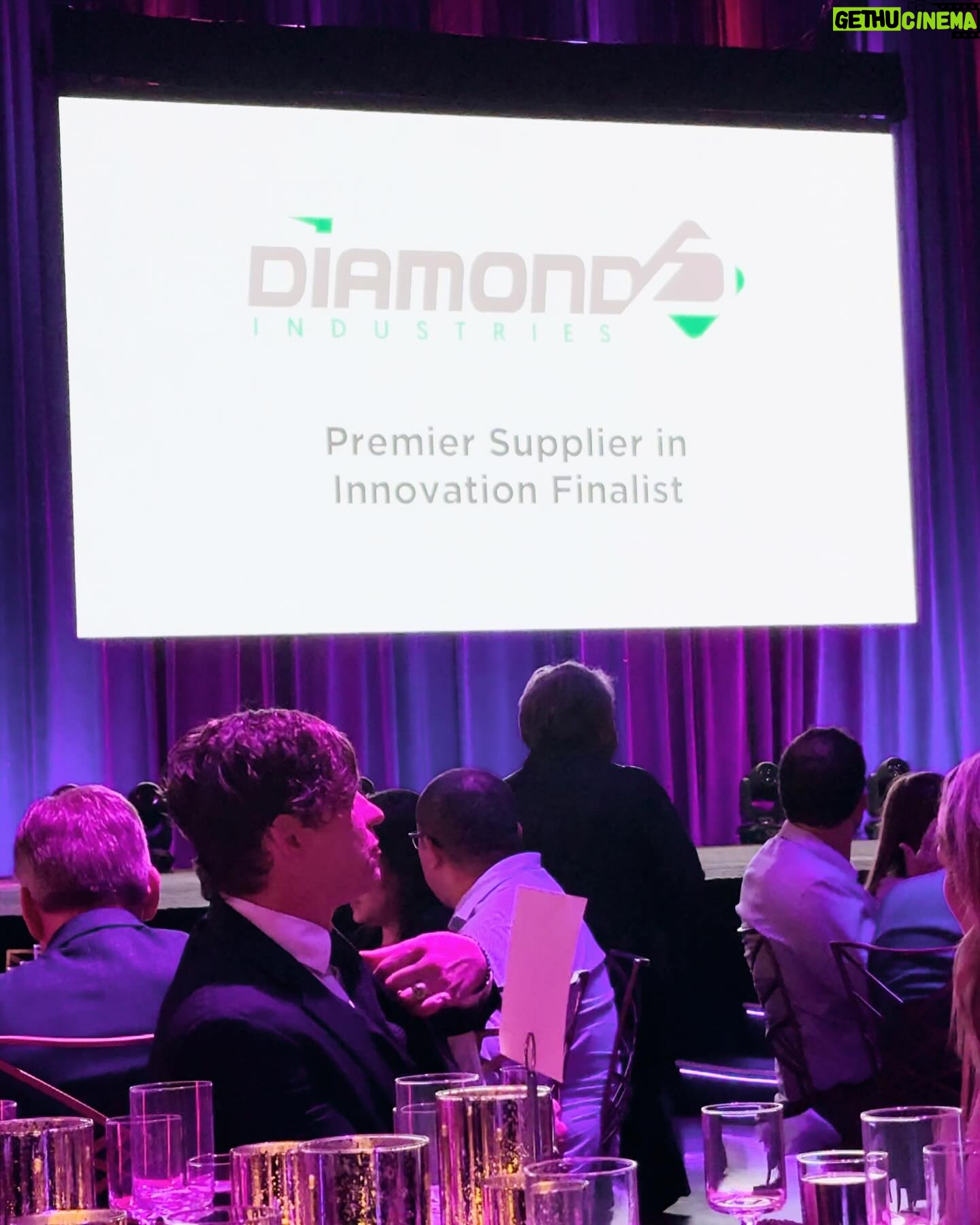 Jennie Finch Instagram - Thank you @entergy for an incredible night at the 3rd Annual Premier Supplier Awards. Diamond D Industries was honored to be nominated for the Innovation Award, we are so grateful for our partnership with you and our DDI family!