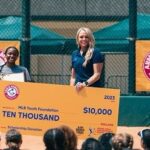 Jennie Finch Instagram - Congratulations to Kristin White for receiving the 3rd Jennie Finch Empowerment Award of 2023! Always learning and motivating her teammates, Kristin is a stellar athlete that jumps on any opportunity to help others on the field and in her community. Thank you @ArmandHammer and @MLB for providing another amazing athlete with the opportunity to pursue her dreams. #MorePowerToYou #ad TM/© 2023 MLB