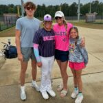 Jennie Finch Instagram - My most favorite and cherished title is Mom! Happy Mother’s Day to all who have nurtured, loved, raised, help raised, poured out for others. We couldn’t be more thankful for our amazing moms & grandmothers who have loved us so well and have been beautiful examples to us. 🙏🏽🫶🏽 Another Mother’s Day spent at the fields and I wouldn’t want it any other way! Im just so thankful we got to spend this wkd together because we usually are divided up. ⚾️🥎🩷