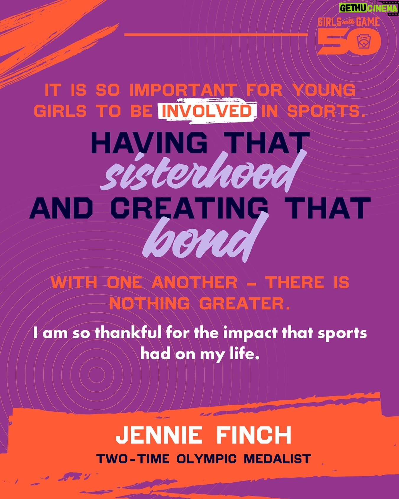 Jennie Finch Instagram - It has always been more than just a game 🫂 #GWG50