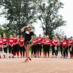 Jennie Finch Instagram - It was such a joy to share the field with @philliesyouthacademy today! Keep rising up ladies, stay gritty & keep working! It’s such a gift to share a common passion and have the opportunity to pour into them. Thank you @mlb & @philliesyouthacademy keep up the incredible work y’all do daily for your athletes. @phillies @mlbdevelops