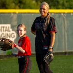 Jennie Finch Instagram - Jennie Finch concluded her eight city pitching tour on Tuesday at the Reds Youth Academy and what an honor it was to have her work with our girls! 25 pitchers and 25 catchers attended the clinic where Jennie revealed her pitching secrets, rhythm, power and speed. #stickitandspinit This was a once in a lifetime opportunity for these student-athletes to not only meet and learn from Jennie, but also see where a passion for softball can lead. Thank you @jfinch27 !! 🐐🥎
