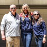 Jennie Finch Instagram - The celebration continued for our new stadium partnership with @DevonEnergy! Jennie Finch was honored as a guest speaker for the event and had a moving words on this partnership and what it means to the sport! (Slide 3 & 6). #USASoftball, OKC Spark, OU Softball, and OSU Softball had representatives at the Devon Employee Event in Downtown OKC at the Devon Tower to sign autographs and throw some batting practice!