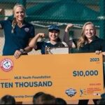 Jennie Finch Instagram - Congratulations to Ana Gonzalez for receiving the 4th Jennie Finch Empowerment Award of 2023! Ana has grown immeasurably over the last few years, encouraging her teammates through leadership and commitment to the game. Thank you @ArmandHammer and @MLB for providing another amazing athlete with the opportunity to pursue her dreams. #MorePowerToYou #ad TM/© 2023 MLB