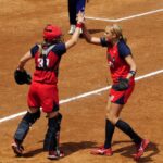 Jennie Finch Instagram - SOFTBALL IS BACK LA 2028!!!! @olympics @wbsc @usasoftball High Fives all around! Softballers keep dreaming & believing, I couldn’t be more elated for our athletes and game! @mlb