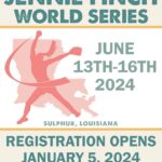 Jennie Finch Instagram - The 2024 Jennie Finch World Series Registration is NOW OPEN! Link in bio 🔝! When- June 13-16th, 2024 Where- Sulphur, LA Ages - 8u, 10u, 12u, 14u Go to JennieFinch.com for all the deets! We hope to host you and your team for an incredible week in the SWLA BAYOU! 🐊⚜️🥎🏆 @mizunofastpitchusa #Dudley @spotphysicaltherapy @visitlakecharles