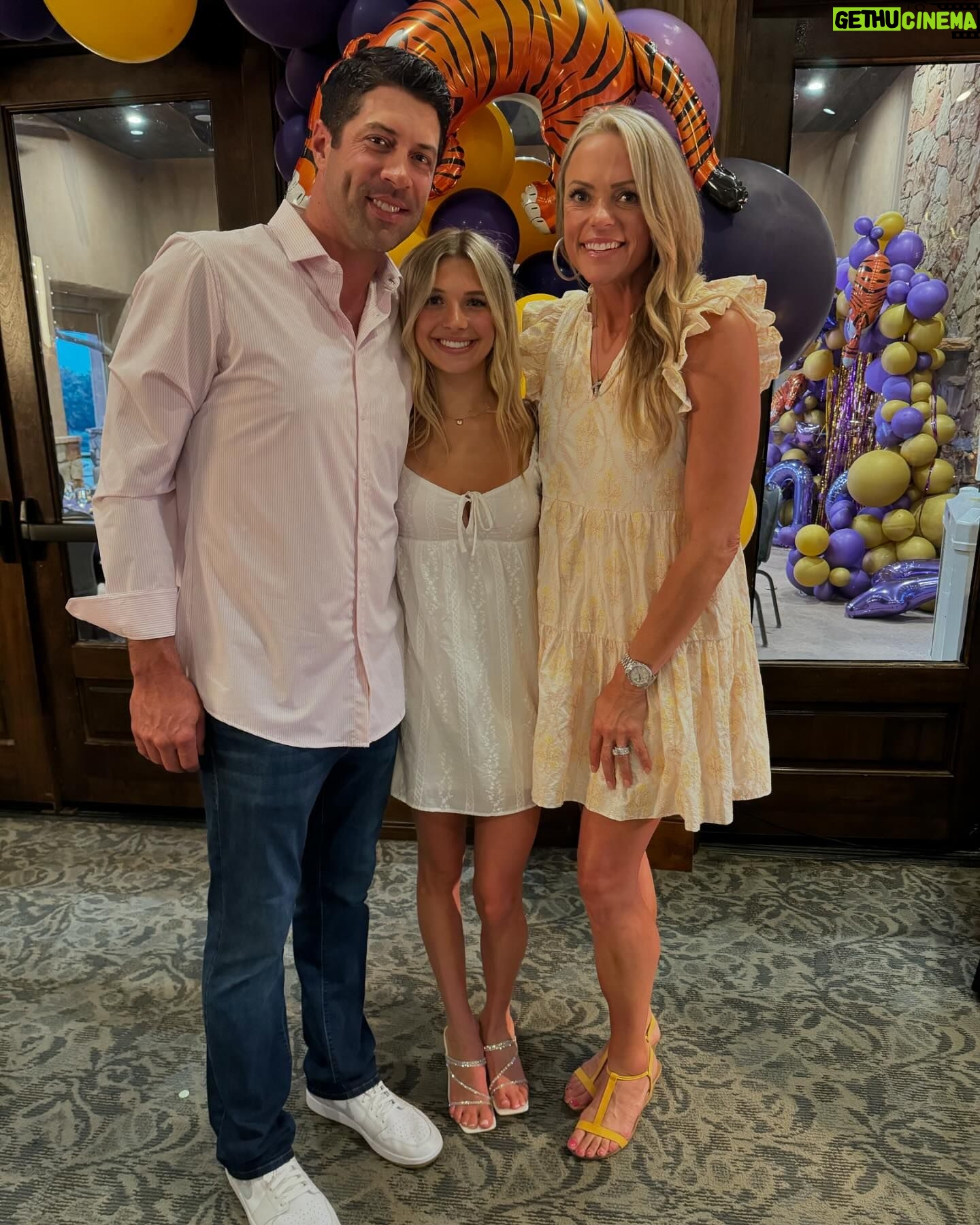 Jennie Finch - 3.9K Likes - So incredibly proud of our precious niece, Alexa Faith! 🎓👏🏽We are SO excited for her future has an LSU Tiger! 🐯💜
Keep shining and smiling sweet girl! We can’t wait to see all that God has for you! We had a blast celebrating all that you have accomplished and most of all- who you are! 🙏🏽🩷🎓