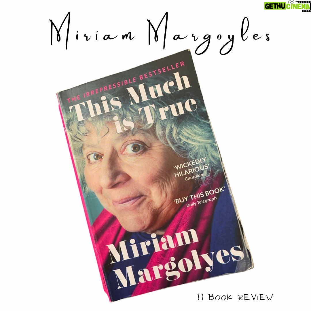 Jennie Jacques Instagram - No holds barred 😂 cutting, entertaining, refreshingly honest… #thismuchistrue … Pre warning: a lot of dirty talk about “sucking off.” I would love (to dare) to read that which Margoyles Lawyers advised her not to include. Her openness about her impressive 50 plus years of work - acting in both theatre & film - was extraordinary to read & as a big fan of Baz Luhrmann’s R&J it was great to get an insight behind the scenes! Born in early 1940s Britain to Jewish parents, lower working class mother & working class father (who duly grafted his arse off to become a U.K. GP) it was admirable & inspiring to read how 2nd generation immigrant parents gave only the best of the best, in terms of education & love to their only daughter. But it broke my heart reading about Margoyles deep regret for coming out as gay to her Mum. Heather, Margoyles’ Wife, is mentioned only briefly for privacy, but the love between them is the arguably backbone of this book. I felt a lump in my throat & a pang in my stomach, when Miriam explained her Wife had a viral infection (respiratory) & then diagnosed with the demonic… chronic fatigue syndrome, from which she never recovered #mecfs - strangely comforting to note the illness mentioned. Talking about it openly like this helps to dilute stigma. But so sad to know there are millions of us (& millions more off the back of Long Covid) with huge parts our lives robbed, forever. I give this colourful, laugh out loud, memoir a strong 💪 4.5 & recommend you grab a copy! #bookstagram #bookrecommendations #bookreview #miriammargolyes #thismuchistrue