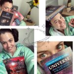 Jennie Jacques Instagram - It is raining 🌧️ & windy outside & I like the sound! Perfect outer space reading ambience 😂 Since being inspired by #womeninspace today I decided to get some of my old space books 📚 from the bookshelf & delve into the #wondersoftheuniverse - this one was gifted to me (many moons ago) by a little boy I used to nanny! Magic photographs & paired with mind blowing facts about outer space 🪐 & astrophysics (& the rest!) I couldn’t recommend it enough. It’s a huge beautiful hardback too. Then, the almost pocket size (if Mary Poppins had a pocket 😬 😂) Collins Nature Guides UNIVERSE from the Big Bang to Black Holes, is such a cool unassuming lil’ guide to how the universe works, fully illustrated, sectioning the planets, Earth, Moon, Sun, Galaxies 🌌 & so much more! The other book is 50 ideas you really need to know UNIVERSE & isn’t as colourful as the aforementioned - black & white - but I love it as much - I’m learning new words, plus I really like some of the quotes weaved in! Key concepts of cosmology & basic principles of astronomy 🔭 are addressed in detail. I don’t have enough space (pun intended) to review 3 books in one post, so this is more of a general #bookrecommendations with a sprinkle of inspiration (I hope!) for you to #readmorebooks about OUTER SPACE! 💥 trust me, you will not regret it…