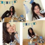 Jennie Jacques Instagram - It’s #meawarenessday May 12th 🦋 coinciding with #florencenightingale bday who was sadly bedridden 🛌 for most of the later half of her life! See @smileforme post ⬆️ I’ve also included a post from @longcovidsos 💥for fighting the good fight together is key - along with my #tb posts of @teapartyform.e celebrating 🥳 #bluesunday * This Sunday I’ll be joining @teapartyform.e #bluesunday2023 & hopefully throwing some sort of blue themed party 🎉 it’s so easy to join in; 1. wear something blue 💙 2. get out your fave cups, saucers & maybe a slice of cake 🍰 3. donate what you’d pay in a cafe to one of the #mecharities - I’ll pop @teapartyform.e donation page as a link in my LinkTree 🌳 check the old bio ⬆️ * If you enter the @bake4mecfs contest, why not take a slice of what ever you bake with a coffee ☕️ over to @teapartyform.e & get partying with us! * Each year I have had a different tea party 🎈 to join this incredible @teapartyform.e fundraiser - one with my dog 🐶 - a virtual party with @historyvikings Queens @officialamybailey @therealalyssas @katherynwinnick 💥 & a blue themed books-in-bed party too 😂 * A toast to light hearted ways to raise funds & awareness for a dark illness & moreover to including the #millionsmissing