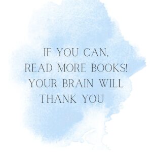 Jennie Jacques Instagram - Please swipe for a beautiful picture - not just brains 🧠 😂 
*
Reading is like a sharpener for your mind - ya mind being the pencil ✏️ 💥 
In the same way you might try to eat healthy & go to the gym for your body, please don’t ignore this medicine - if you are able to read more books 📚 do it - then do it again… some people are not well enough to read books &/or may require help to read for many reasons… could be sight, might be having never been taught properly - it’s a luxury to pick up a book 📖 so please appreciate & nurture it, if the gift 🎁 exists within reach for you! Give it a go… 
*
I used to devour scripts weekly but in my 5th year with the illness ME/CFS (despite significant improvement 🍀 😜 ) acting 🎭 for now is on hold! People ask if I miss it? No, not particularly. I miss running 🏃‍♀️ around a park more. Or swimming miles in the peace of the open water 💦 ❤️ 
*
Rather than dwell on what I can not do physically, I read most days & more recently started writing - with a VERY sharp 👌 ducking pencil 😂 🦆 Reading can be a life saver…
*
Those with #severeme are often left in the dark unable to do anything #millionsmissing - reading or listening to audio is often out of reach…
I am extremely lucky to be seeing the steps towards recovery ❤️‍🩹 that I’m experiencing & if it continues 
I will fight hard for those who do not & cannot get better. 
*
I don’t know if it’s just sheer good fortune & timing which is helping me slowly but surely function again - &/or if it’s been helped somewhat by some of the research & meds that I’m on/have been on; inclusive of #hbot - but I’ll be writing 🖋️ an article to share my journey in case it could help anyone else #longcovid #mecfs - ultimately it’s the science 🧪 🧬 behind “post” viral illness that needs funding! @polybiorf is one which you could donate £ if you’re in a position to help out 😊 otherwise just be kind & understanding if you know any person with this horrific condition #lymedisease #ebv #longcovidawareness #me #chronicillness #pots #dysautonomia 
*
#readmore #readreadread #books #bookstagram #brainfood #stories