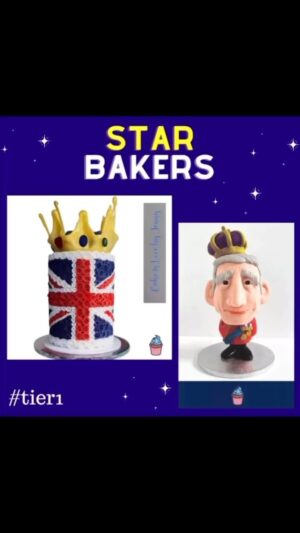 Jennie Jacques Instagram - Thank you @julietsear for helping to judge the #coronation baking for @bake4mecfs - it is never easy! 
*
Huge congratulations to the STAR ⭐️ bakers @cakeislovebyjenny #quilling & @bakedinbunbury 💥 look at that standing King 🤴 Cake - supporting @meresearchuk & @long_covid_kids 
*
This round we were grateful to have had a fantastic mini star ⭐️ 9 years old supporting @long_covid_kids with a fab #buntcake & a tier 2 star bake @gav.lucky13 #quentinblake vibes! 
*
I’ll be sending out personal thank you notes to the aforementioned 😊 but honestly a massive thanks to everyone. It really isn’t about winning; it’s a light hearted way to raise fund’s & awareness for a much needed cause #longcovid #mecfs 
*
@julietsear is very kindly gifting 2 signed copies of her Cute Bakes book to the top tier star ⭐️ bakers too! This was a last minute generous addition for which we are super grateful!
*
Please 🙏 enter your Outer Space 🪐 bakes, there’s time 🕰️ until the end of May & some really fun prizes too! @thebakingexplorer @nasablueberry are on the panel!