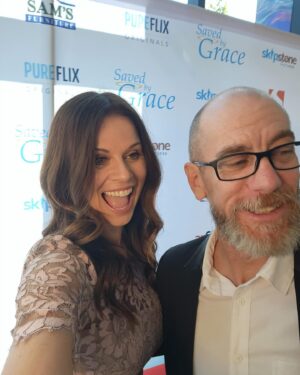 Jennifer Taylor Instagram - It was so good to be back in Bentonville for the @pureflix #Saved By Grace premier with @skipstonepictures and @daniel_backman72 
Loved seeing some of the amazing cast and crew!
@cameronarnettactor 
@meggiejenny 
@ryanjfrancis3 @iamkristengrace 
@joe_donaldson_1 @larra.donaldson 
Hair by @hairtherapist0618 #yberaprofessional 
#redcarpet #christianfilm #tvseries #bentonville