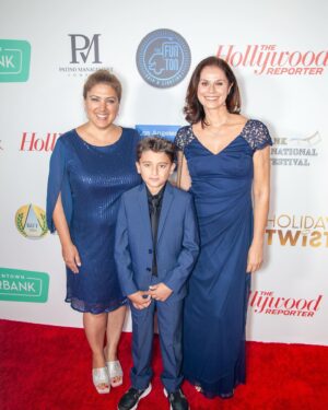 Jennifer Taylor Instagram - Congrats to @christineswagermovie @vzfilmworks @jessicakoloian for Best Faith Feature Film and Best Music for Feature at @burbankfilmfest Such a great evening!
#burbankfilmfestival ##timburtonday #precisionmediainc  @kurtrpat @lightyearpictures