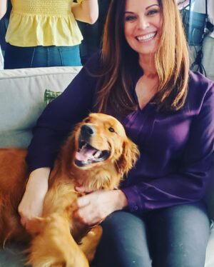Jennifer Taylor Instagram - If there is a baby or dog on set, I will find them. 
#setlife 
@christineswagermovie 
@jessicakoloian 
@williamspencerdoes