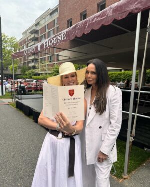 Jennifer Ashton Instagram - My baby has graduated from college! So grateful to our friends and family who traveled from far distances to watch Chloe accept her diploma. So proud of you Chloe! On to law school! 🎓❤️🎓❤️ #harvard