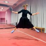Jennifer Beals Instagram – ….so this is how I feel when I go check out an indoor pickleball facility in the middle of a workday dressed in a maxi wool skirt and turtleneck and the kind person showing us around invites my friend to play because she is wisely dressed in sweatpants and sneakers, and I get so envious that I pull my knee-high boots off and SWEAR I can play barefoot and then this very same nice person procures the perfect pair of @skechers at the perfect size 8 1/2 for me to wear along with my maxi wool skirt and then I take off my bangles and dangly earrings and we get to drill for an HOUR with the future Santa Monica Open 4.0 champs which also explains my flamingo pose in the group shot. 

Yes. I am addicted to pickleball. Thank you Jen and @janehollon for your generosity and wisdom!

#pickleball
