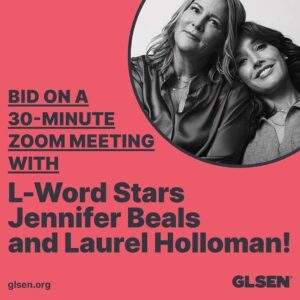 Jennifer Beals Instagram - You wanna hang out? 

AND benefit @glsen?

Go to the link in bio to bid 💛🙏🏼
(CharityBuzz.com/LWord)