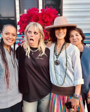 Jennifer Beals Instagram - What an unbelievably special day (!)
So honored to be a part of Reneé Chella 🙏🏼🌈
Spectacular people 💛🔥
#swimswimswim