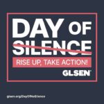 Jennifer Beals Instagram – Today is @GLSEN’s #DayOfNoSilence — a national day of action pushing back against the
silencing of LGBTQ  youth and the erasure of their experiences.
Join me and #RiseUp4LGBTQ youth! → glsen.org/DayOfNoSilence