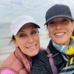 Jennifer Beals Instagram - Chi town. 1-3. You know your mother is beloved when after the concert her pal, virtuoso trumpet player Esteban Battalan, leads a merry cadre of horns in a rousing happy birthday. 4. The ever changing face of the lake. 5. My bff from the Bonne Bell watermelon days to the present. Sweet friendship, like dates in the desert. #chicago