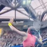 Jennifer Beals Instagram – We love you Ms Coco! 

@cocogauff 
#usopen 

✨✨✨✨✨✨