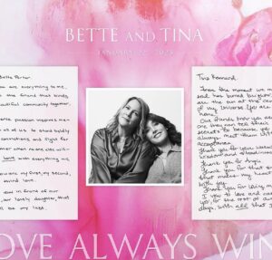 Jennifer Beals Instagram - We remembered how many of y’all wanted to bid on the Bette and Tina vows so we made this custom version for you. 💜All proceeds go to @glsen ! 🌈 If you’re unfamiliar with this amazing organization they work “to ensure that LGBTQ students are able to learn and grow in a school environment free from bullying and harassment. Together we can transform our nation's schools into the safe and affirming environment all youth deserve.” 
Enjoy! #lovewins 

Link in bio! 

📸: @dawnokoro