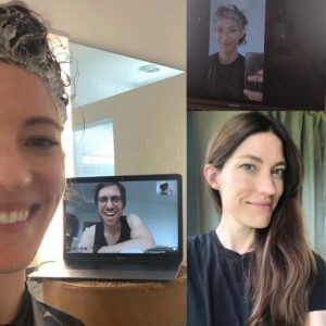 Jennifer Carpenter Instagram - Who knew covering “silvers” could be so much fun! Thank you Jacob (AKA coach) for being so patient! And we have #silvers ladies... not greys 😉  gotta remember to pay myself! Haha.  @jacobrozenberg @harryjoshhair