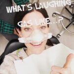 Jennifer Carpenter Instagram – First timer.
#laughinggas #dentist #laugh 😂🤣🤣