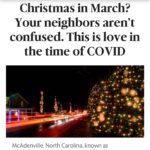 Jennifer Carpenter Instagram – This is incredible!! #drivethroughjoy 
#quarantine #hope #lotsoflove 
https://www.charlotteobserver.com/charlottefive/c5-things-to-do/article241409176.html