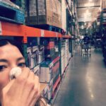 Jennifer Carpenter Instagram - OR- you’re getting a nose bleed trying to buy the LAST @buybigjoe pool float at @costco! Either way… age is gonna getcha. But playing tag with it sure is fun!! I won the float by the by 🤘🏻and it’s very nice (not the color I wanted- but bleeders can’t be choosers 🫠)