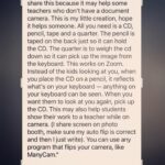 Jennifer Carpenter Instagram - 2 AMAZING ideas for distance learning! The bike idea belongs to #juliebredemeierfulks and the #screensharing solution belongs to #carmencastrejon #distancelearning #homeschool #love