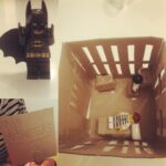 Jennifer Carpenter Instagram – I mean… who needs screen-time when you’ve got old boxes, superheroes, and tape!? Also- NO MONSTERS! 
#screentime #momlife (Special thanks to @helloclove for making the criminal’s pillow)