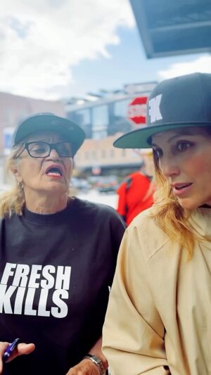 Jennifer Esposito Instagram - Back on my press tour with Aunt Chi Chi and Associates- is that guy the “associates”-god help us. 
YOU can help us too!! Link in bio to-
1- buy tkts on sale now June 13
2- leave and review on IMDB or letterbox
3- go to website and download trailer and post to social 
4- come join me and the cast at AMC on 42 in NYC Thurs/Fri/Sat for a Q&A - bring your merch (also in link) and I’ll sign it!  Yes, Aunt Chi Chi will be there. And yes she is in the movie!
FreshKills movie.com 
@freshkillsmovie 

FRESH KILLS IS THE MOVIE OF THE SUMMER!