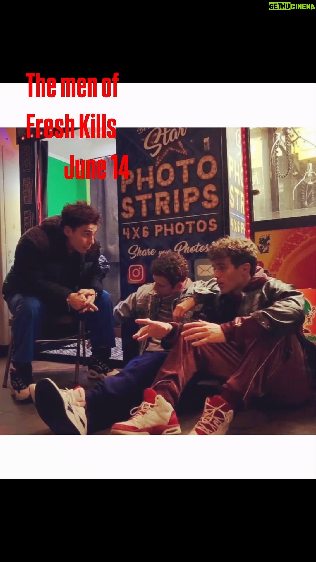 Jennifer Esposito Instagram - The men of FRESH KILLS- they make a dent. June 14th @domenicklombardozzi @nick_v_cirillo @davidiacono @francomaicas @freshkillsfilm
