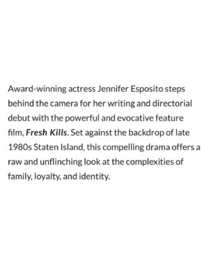 Jennifer Esposito Instagram - Fresh Kills hat- check
Another great review- check 
Lint brush- absent. 😎😂

@freshkillsfilm follow and come along for the ride to the release. 

See you all at @annapolisfilmfest next week!

And yes that hat is fly- designed by the amazing artists @sabet