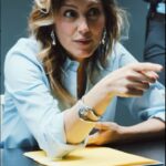 Jennifer Esposito Instagram – As our Documentary continues…Detective Billie is the lead investigator on the case for the attempted murder of Margeaux Goldrich. She is definitely a lethal weapon and master of breaking down a suspect. She is just starting to sink her teeth into Mike Goldrich, Margeaux’s 3rd husband. Mike had every reason to push Margeaux in front of a NYC Bus, starting with the 50 mil life insurance…stay tuned at 3pm for the rest of his interrogation. We will see 8 suspects over the next 2 weeks. Get your Clue hats on. Welcome to the Bittarverse…you are watching an ad for Alexis Bittar.