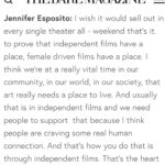 Jennifer Esposito Instagram - fresh and bare @freshkillsmovie CREATOR @jesposito rocks our world with her realness, talent, tenacity, fearlessness and her FILM buy an advance ticket to #freshkills and make her day ...make your day. it opens in theaters June 14th the MOVIE and our interview is NOT to be missed #LINKINBIO • • #photos / #makeup @tina_turnbow using @juicebeauty #hair @suzissalon #jenniferesposito wears her own clothing #indiefilm #mob #style